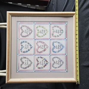 Heart-Themed Framed Wall Art